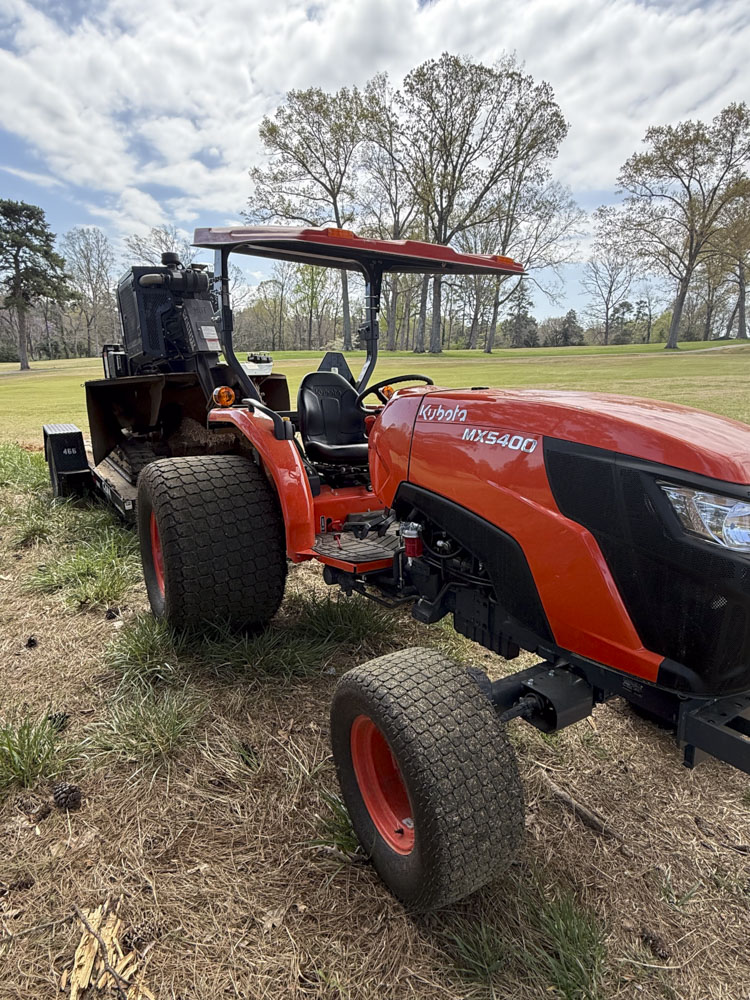 Farm and rural stump grinding